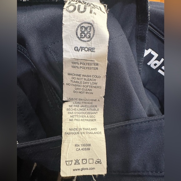 G/Fore Golf Pants Mens 36x32 Twilight Blue Core 5 Pocket Stretch Classic Fit - Picture 6 of 9